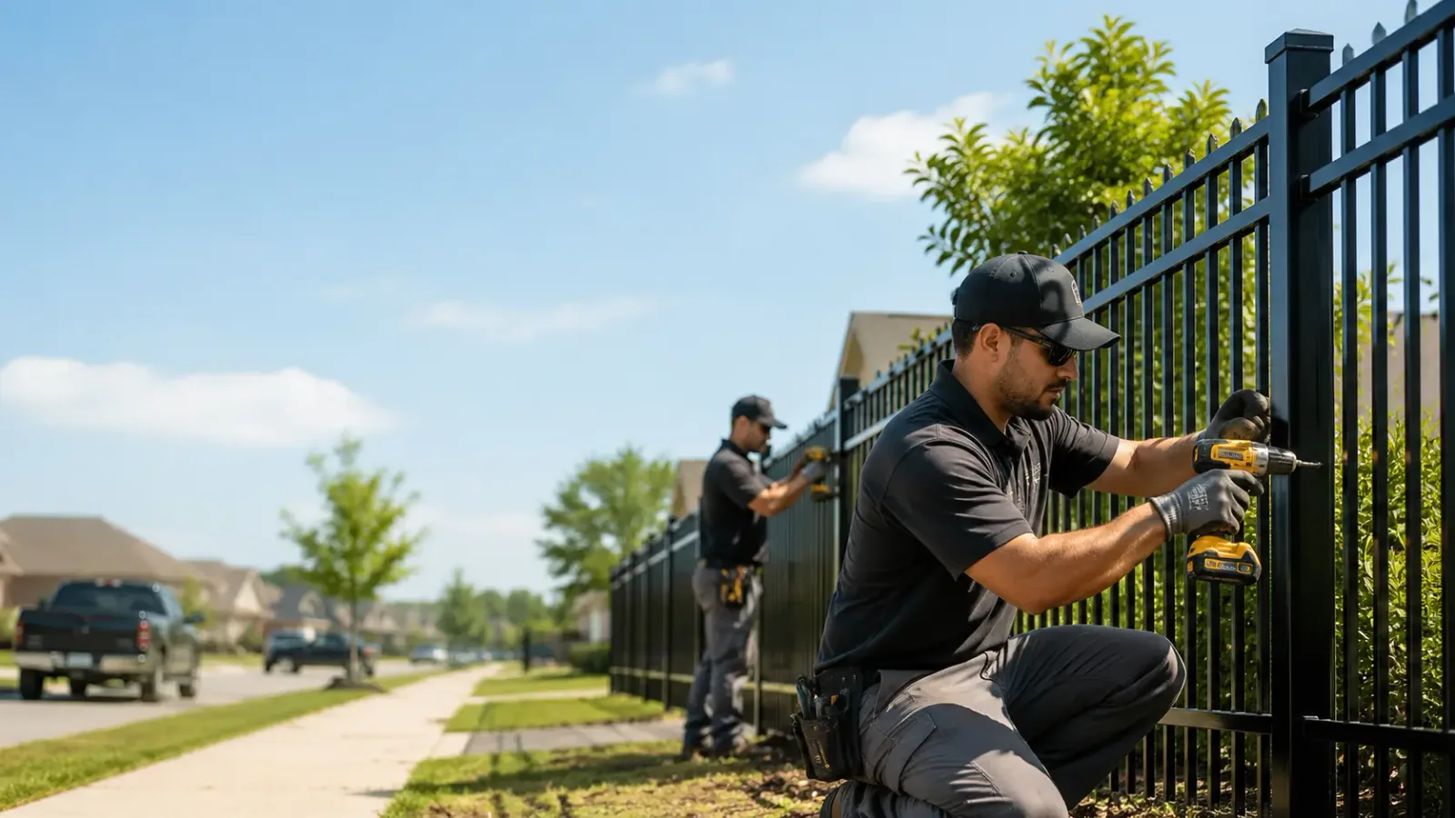 Metal Fence Installation in Lucas, IA
